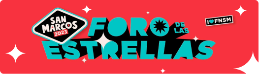 cartel foro de las estrellas feria nacional de san marcos 2023